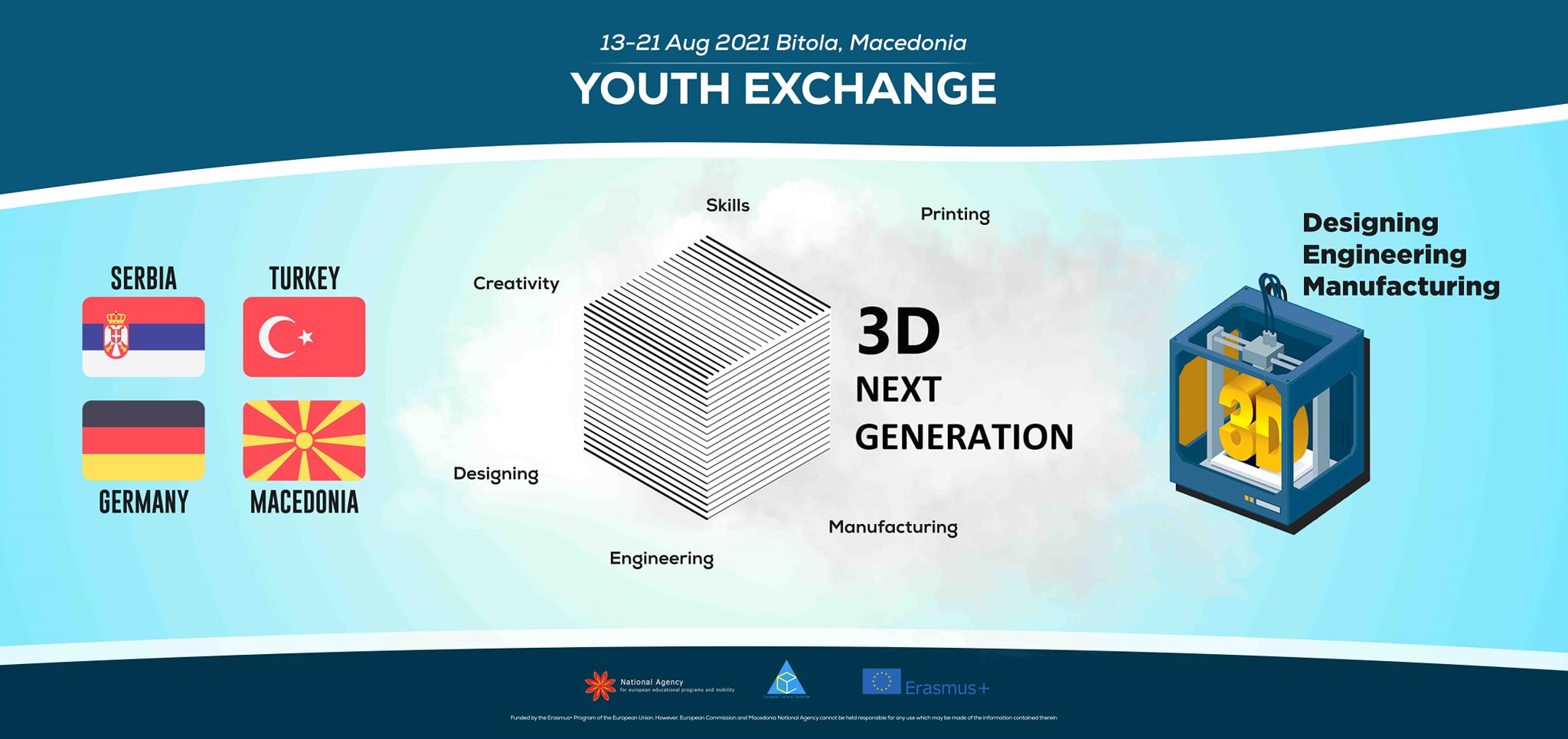 Open Call for Youth Exchange “3D-Next Generation”